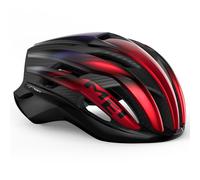 MET Trenta 3k Carbon MIPS Ciclismo Hel, Unisex, Rojo Brillante Iridiscente, M