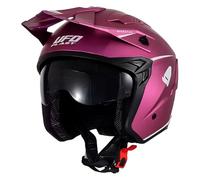 casco trial ufo sheratan color fucsia M