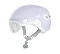 Casco Abus para adulto con visera para bicicleta urbana HUD-Y ACE ( Pure Lavender / L )
