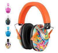 Cascos Antirruido para Niños 3-14 Años - SNR 28 dB; Protectores Auditivos Plegables y Ajustables; Orejeras Insonorizadas para Conciertos; Fuegos Artificiales, Estudio, Ideales para Autismo (CANDY)