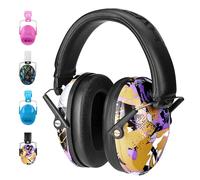 Cascos Antirruido para Niños 3-14 Años - SNR 28 dB; Protectores Auditivos Plegables y Ajustables; Orejeras Insonorizadas para Conciertos; Fuegos Artificiales, Estudio, Ideales para Autismo (MIXTURE)