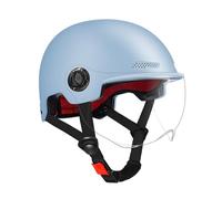 Cascos de bicicleta con visera, cascos de motocicleta de cara abierta, cascos de bicicleta para adultos a prueba de golpes, dureza 2H, visera antideslumbrante extraíble | Cascos de monopatín para