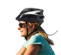 Cascos de Bicicleta de montaña - Cascos Ligeros para Bicicleta de montaña y Ciclismo de Carretera con luz LED - de para Hombres y Mujeres Confort con tamaños de Cabeza Ajustables