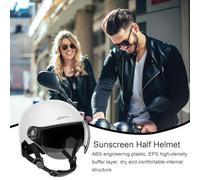 Cascos de bicicleta para hombres y mujeres,Medios cascos amortiguadores para hombres y mujeres | Cascos de scooter para adultos, equipo de protección para patinaje para adultos, cascos de escalada par