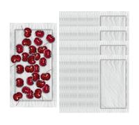 Cascos de carne - 100 piezas Dri Lock Kitchen Paper | Suministros de cocina higiénicos de larga duración | Almohadillas que absorben el | Almohadillas absorbentes de alimentos