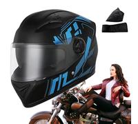 Cascos de la motocicleta,Cascos integrales de la motocicleta con bufanda
