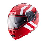 Caberg Duke 2 Motocicleta Moto Casco Super Legend Rojo Blanco