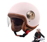 Cascos de Motocicleta Casco de Scooter de Cara Semiabierta