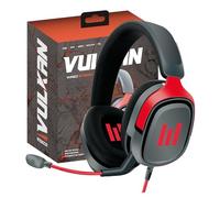 Cascos Gaming con Micrófono y Cable Jack 3,5 mm - Auriculares Gaming Sonido Envolvente 3D Headset Compatible con PS4 PS5 Xbox Switch PC Smartphone Micrófono Retráctil Diadema Ajustable