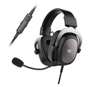 havit Auriculares Gaming Estéreos Metalizados con Entrada Jack Auxiliar 3,5mm para PS4 HV-H2002D Negro