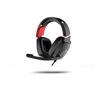 Cascos Gaming Ozone Ekho X40 - Auriculares con microfono - Compatible PS4, PC, Xbox, Switch - Altavoces 50mm, Diadema Ajustable, Controlador, Micro Plegable, Ergonomico, Negro