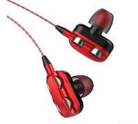 Cascos Inalámbricos 5.3 Pantalla LED Cascos Inalámbricos 5.3(red) | Gancho oreja 120°, certificación IP7, ideal running gym, ajuste ergonómico seguro, para resistencia lluvia