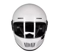Cascos Integrales De Motocicleta Homologado ECEDOT Casco Integral Moto Retro con Visera Cascos De Motocross Forro Extraíble para Facilitar La Limpieza para Hombres Y Mujeres