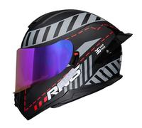 Cascos Modulares De Moto, Casco Moto Integrado Abatible ECE Homologado Con Visera Solar Doble Forro Extraíble Para Mujeres Hombres 7,M/(57~58cm)