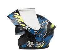 Cascos Modulares De Moto Casco Motocicleta Modular con Doble Visera Cascos Abatible Integrales DOTECE Homologado Casco Modular Integrado para Adultos Mujeres Y Hombres Z-8,L:59-60CM