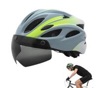 Cascos para Montar a Caballo,Cascos para Bicicleta de montaña | de Ciclismo con luz Trasera Recargable, de Ciclismo, Cascos de Bicicleta Ajustables, Cascos de