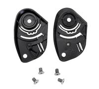 Cascos Viseras Escudo Engranajes Placa Base Conjunto para KYT Motocicleta Pieza De Reparación Viseras Placa Base Soporte Lente Motocicleta