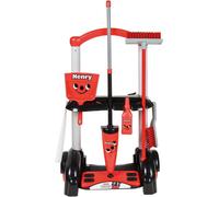 Casdon Henry & Hetty Toys - Henry Cleaning Trolley - Red Henry-Inspired Toy Play