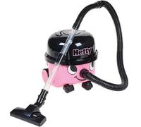 Casdon Juguetes Henry & Hetty - Aspiradora Hetty - Aspiradora de Juguete Rosa Que Funciona de Verdad con Accesorios - Set de Limpieza Infantil - Edad: 3+ años