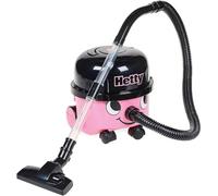 Casdon Juguetes Henry & Hetty - Aspiradora Hetty - Aspiradora de Juguete Rosa Que Funciona de Verdad con Accesorios - Set de Limpieza Infantil - Edad: 3+ años