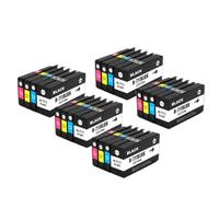 CasdsDtub 1 2 3 4 5 Set Compatible con Suministros de Impresora DesignJet T120 T520 T130 T530 T610 711XL 711 711 Cartucho de Tinta(5set)