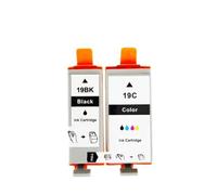 CasdsDtub BCI-19BK BCI-19C BCI-19 BCI19 BCI 19 Color Compatible con Suministros de Impresora Impresora PIXUS IP100 IP110 MINI360