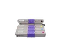 CasdsDtub Cartucho de Tóner Compatible con Okidata C301 C321 C301n C321n C301DN C321DN MC332dn 44973533 44973534 44973535 44973536(Y)