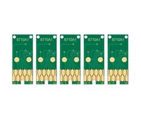 CasdsDtub Chip de Tanque de Mantenimiento C13T671000 T671000 Compatible con Epson WP-4520 4530 4533 4540 4590 4010 4020(5 Pieces)