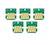 CasdsDtub Chip de Tanque de Mantenimiento Compatible con Epson XP-15000 6000 6100 6001 6005 8500 8600 970 15050 C13T366100 T3661(5 Pieces)