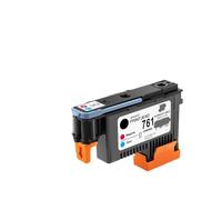 CasdsDtub Compatible con 761 Cabezal de impresión de impresión para la impresión de DesignJet T7100 T7200 Y C M GY DGY MBK CH645A CH646A CH647A CH648A(1PC - C and M)