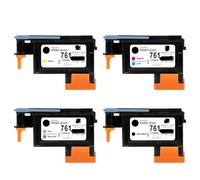 CasdsDtub Compatible con 761 Cabezal de impresión de impresión para la impresión de DesignJet T7100 T7200 Y C M GY DGY MBK CH645A CH646A CH647A CH648A(1Set - 4 Pieces)