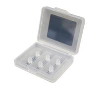 Case Auriculares Portátiles Caja Almacenamiento Transparente Y Resiliente Accesorio Esencial para Amantes Música En Caja del Auricular Silicona Viaje