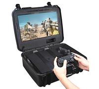 Case Club Estación de Juegos portátil Playstation 4 a Prueba de Agua con Monitor Incorporado y Almacenamiento para Controladores y Juegos PS4