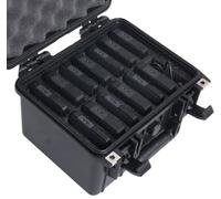 Case Club Funda para 14 discos duros externos Western Digital Elements en una carcasa rígida, protectora, válvula de presión, mango plegable, impermeable, funda a prueba de golpes
