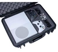 Case Club Funda para Xbox One X/S en estuche precortado, impermeable, rígido para almacenamiento y envío