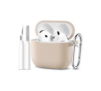 Case Compatible with AirPods 4 Case 2024, Soft Silicone Shockproof Protective Case for Apple AirPods 4th Generation Cover