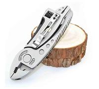Case&Cover Multiherramienta alicates Destornillador del Bolsillo Kit de reparación Ajustable Llave de Llave Inglesa de mandíbula Supervivencia Multi Herramientas de Mano Mini