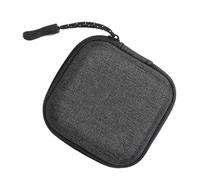 Case De Auriculares Portátiles - Polla De Auriculares | Caso De con Cable | Zip Shell Que Lleva Bolsas De | Organizador De Viajes De Cuadrados Mini para