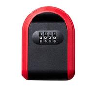 Case de bloqueo duradero: caja de seguridad de seguridad de combinación de ABS, sólido soporte de llave de resistencia a la intemperie de metal de metal | Unidad de almacenamiento de protección