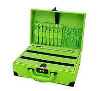 Case de cizallamiento de carcasa de tijera,caja de herramientas de almacenamiento de peluquería Barber Beauty Pu Gran capacidad Pins Pins Organizador de tijera Siciendsor Case de tijera Topicipadora