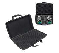 Case de Controlador DJ, Caja de Almacenamiento Dura Ligera con Acolchado de EVA Grueso, Correa de Hombro Ajustable para Productores de Música, Compatible con DDJ SB3 SB2 400