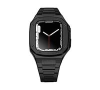 Case de Correa de Acero Inoxidable para modificación de la Banda 45 mm 44 mm 41 mm MetaKit Set para la Serie 8 7 6 SE 5 4 3 2 1