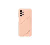 Case de cubierta de ranura para tarjeta Samsung con bolsillo para tarjeta para Galaxy A23 5G Peach