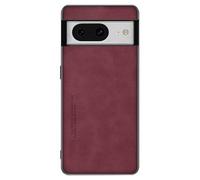 Case de Cuero para Google Pixel 9 Pro XL / 9 Pro / 9, Slim Light Luxury Telep Worth Borde a Prueba de choques Minimalista de Borde Minimalista, Rojo, 9 Pro XL
