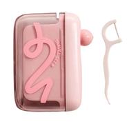 Case de, dispensador de recargable, soporte de compacto, higiénico y conveniente dispensador de atención de tamaño de viaje, organizador de pasta de dientes co