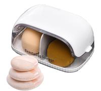 Case de esponja para make -up, custodia del soporte de esponja para maquillaje - caja cosmética de polvo de polvo portátil - - Caso de licuadora de make -up, caja multifuncional para herramientas herm