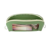 Case De Lápiz, Bolsa De Almacenamiento De Papelería, Organizador De Lápiz De Cremallera, Diseño De Gran Capacidad, Material Transparente De , 23.5x8x8.5cm Para Estudiantes, Maestros, Profesionale