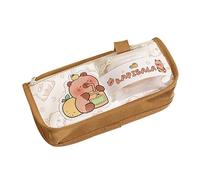 Case de lápiz de mantequilla de bolsas de lápiz, estuche de lápiz multipropósito, organizador de correspondencia etui | Case de lápiz de plumas portátiles con cremallera, lápices de primavera de papel