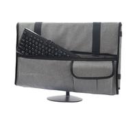 Case de monitor: 21.26x28.35 pulgadas, bolsa de almacenamiento de monitor, manga a prueba de choque, interior acolchado | El polvo cubre la protección de LCD, el estuche de viaje resistente al agua co