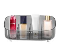 Case de Organizador de Maquillaje, Caja de Almacenamiento de Joyas, Caja de cosméticos multifuncionales 26.5x18.5x12 cm, Vitrina a Prueba de Polvo, Elegante Soporte de baño para Sombra de Ojos y más